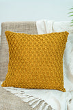 108Knots Criss Cross Hand-Knotted Cushion Cover (Single Pc)