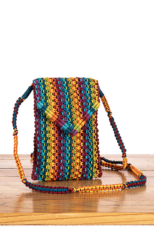 Sweven Blended Hand-Knotted Mobile Pouch