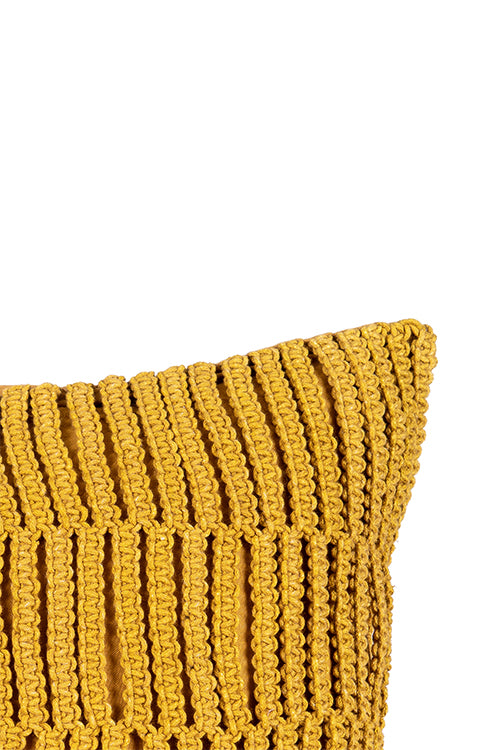 108Knots Classic Stripe Hand-Knotted Cushion Cover (Single Pc)