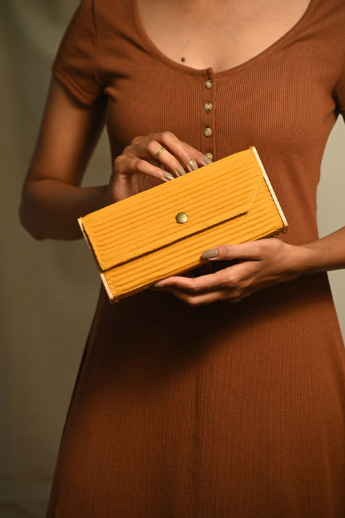 Mini Clutch (Solid Yellow)