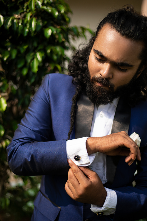 Kabbish'S  Black Pottery Kalash Cufflinks