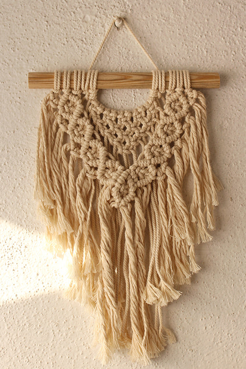 Boho Handcrafted Small Macrame Wall Hanging Online