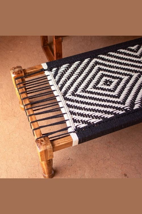 Sirohi Diamond Cotton Charpai