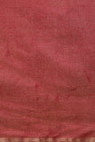 Handweave Maheshwari Handloom Full Tissue Saree Col- Dusty Pink