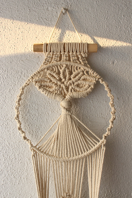 tree of life plant hanger House of Macrame" Tree of Life Plant-hanger – Okhaistore