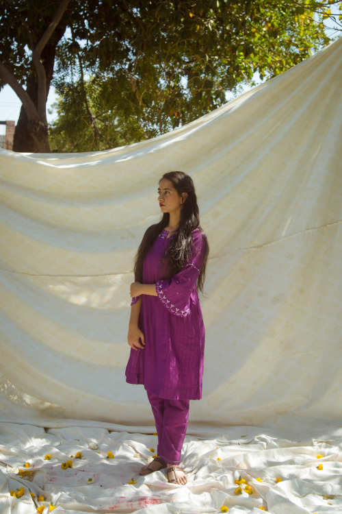 Urmul'Kalasa' Sitara'  Kurti.(2Pc Kurta And Pant  )