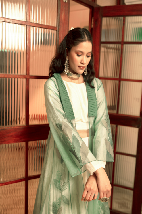 Chambray & Co. Nia Organza Jacket