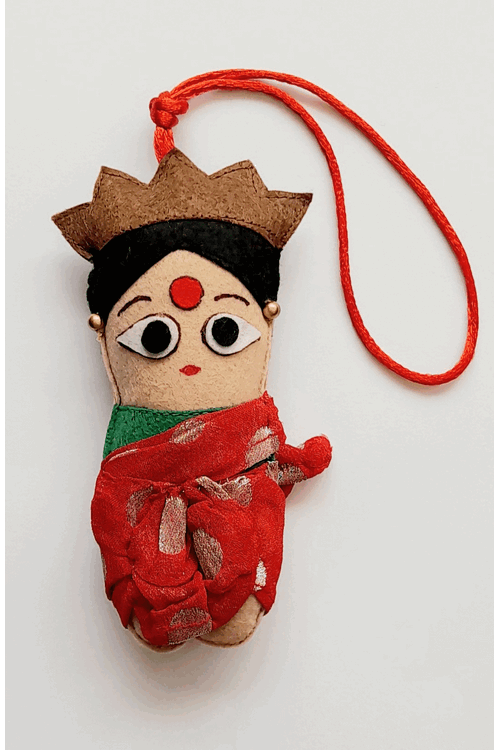 "Svatanya" Handcrafted Eco-Friendly Mini Laxmi  Charm