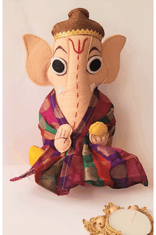"Svatanya" Handcrafted Eco-Friendly Ganesha Figurine