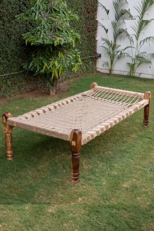 Sirohi Afternoon Natural Jute Charpai