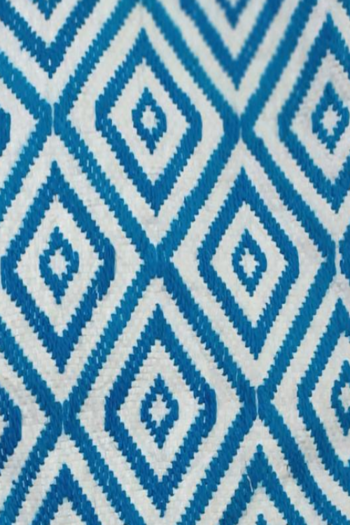 Samuday Craft Taat Hand Embroidery Laptop Sleeve- Blue