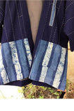 Patch Over Patch Indigo Kimono Jacket