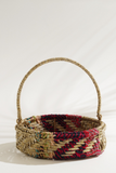Dahlia Fruit Basket With Handle