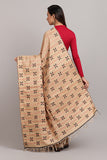 Bun.Kar Bihar 'Chandrani' Handwoven Extra Weft Silk Saree