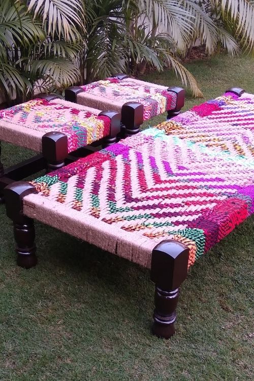 Sirohi Prismatic Textile & Jute Charpai