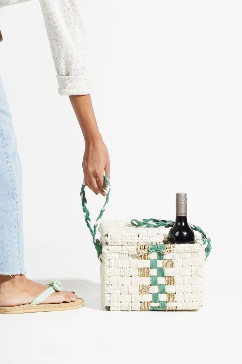 Sirohi Natural Jute Picnic Basket