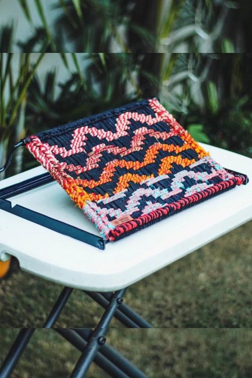 Sirohi Sarangi Upcycled Textile Laptop Table