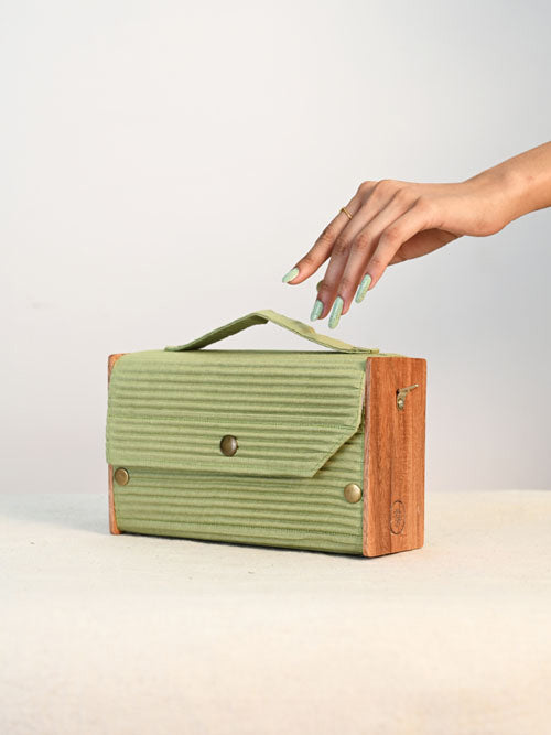 Lukka Chuppi Forest Moon Box Clutch -Changeable Sleeve Set