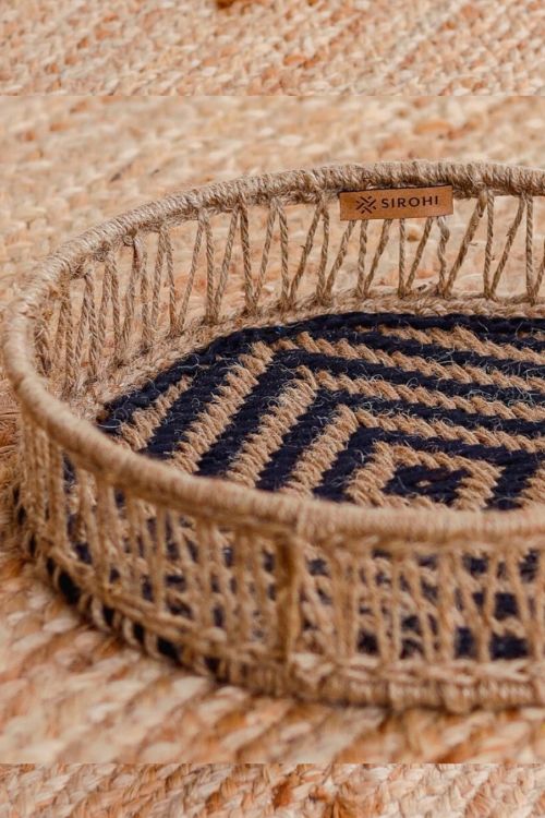 Chakor Jute & Cotton Tray