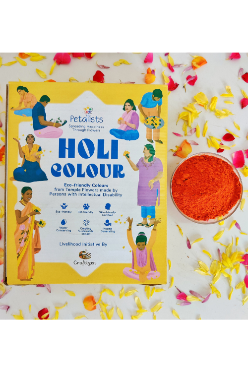 Petalists Eco-Friendly Holi Colour Orange