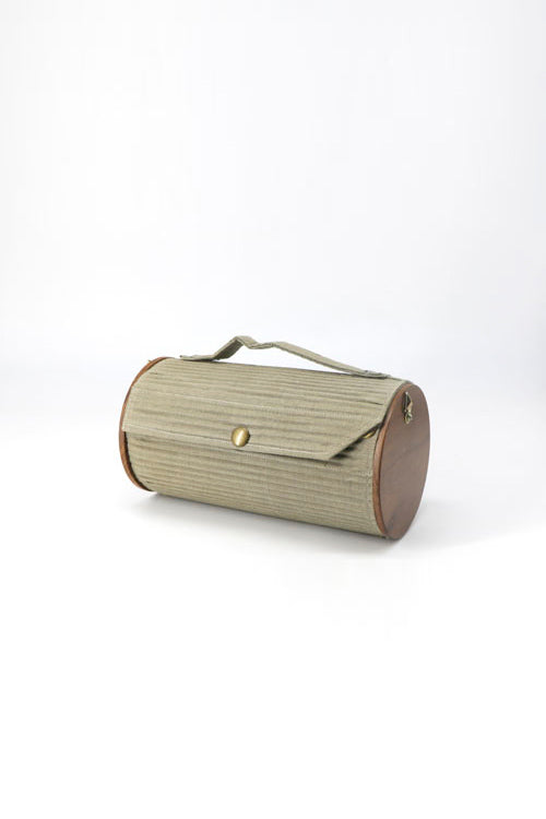 Lukka Chuppi Earthen Hue Round Clutch -Changeable Sleeve Set
