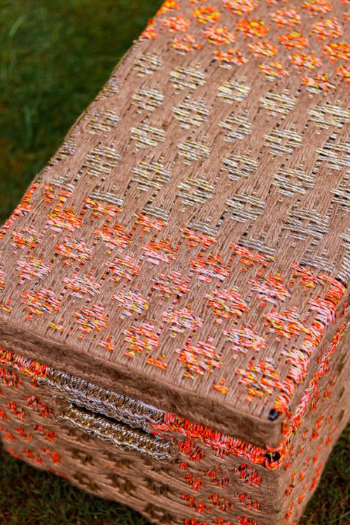 Sirohi Golden Cisticolas Jute & Upcycled Plastic Trunk