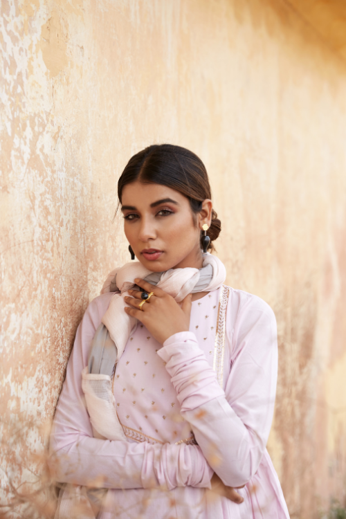 Kabbish'S Mehrab Drop Earrings, Black Pottery