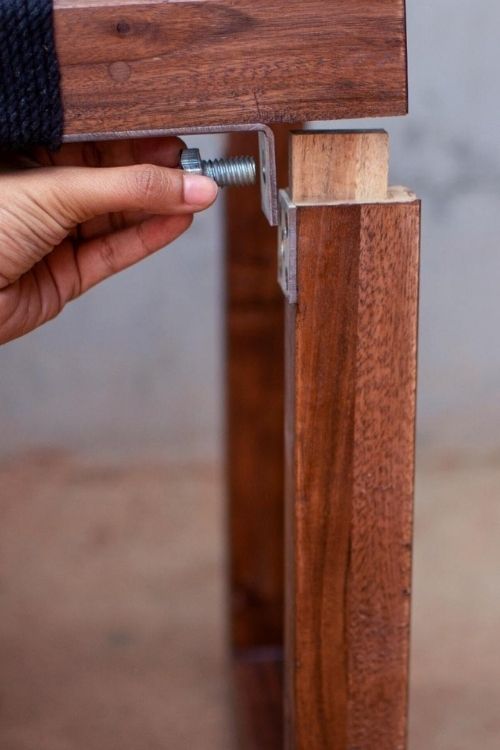 Sirohi Sadabahar Cotton Wooden Bench