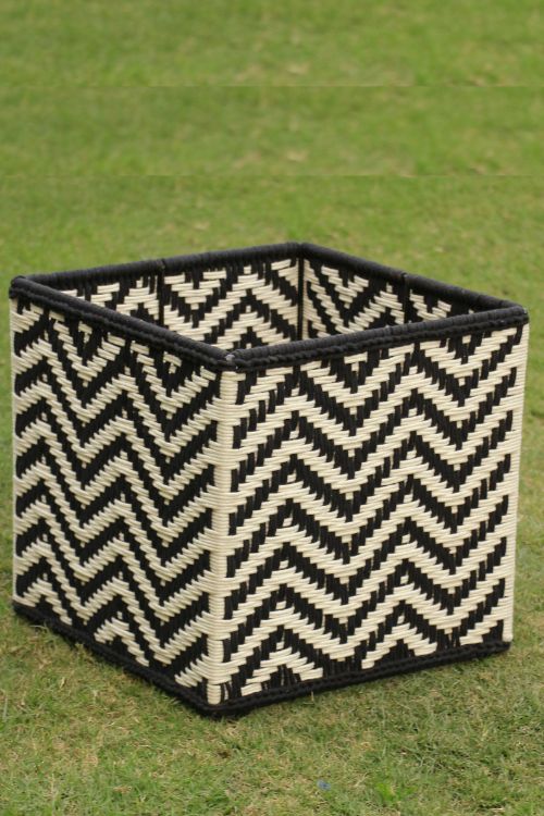 Stone Cotton Square Planter