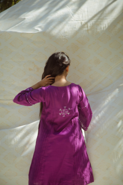 Urmul'Kalasa' Sitara'  Kurti.(2Pc Kurta And Pant  )