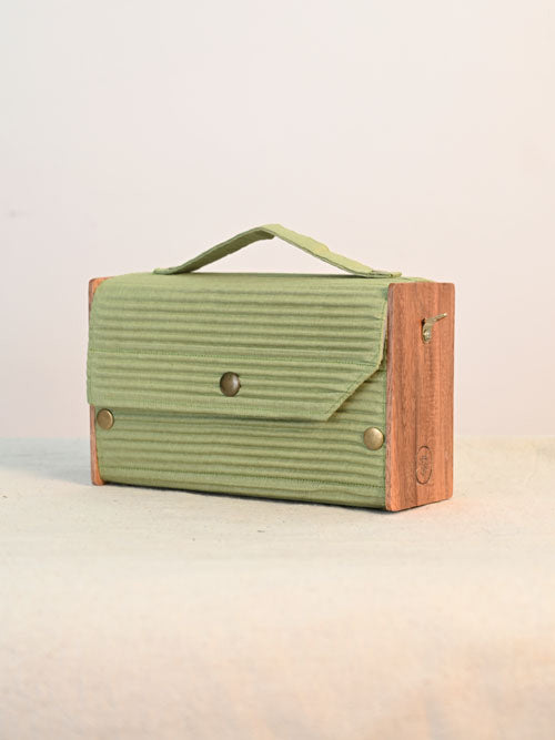 Alpine Green Box Clutch