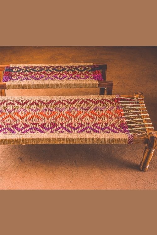 Sirohi Bela Jute & Textile Charpai