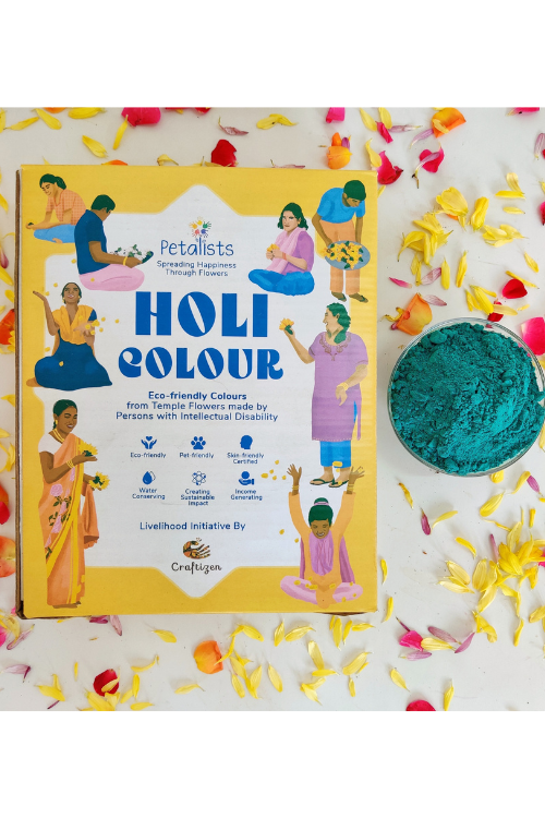 Petalists Eco-Friendly Holi Colour Blue