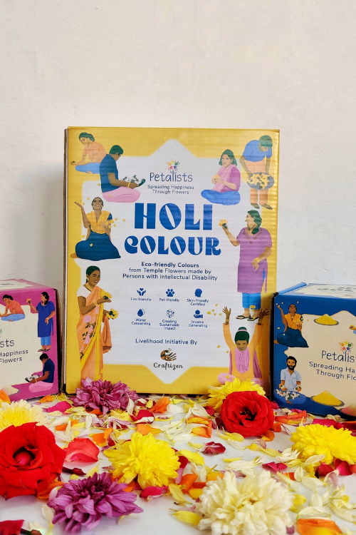 Petalists Eco-Friendly Holi Colour Combo Of 3