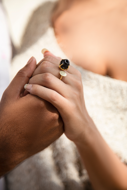 Kabbish'S Kalash Ring, Black Pottery