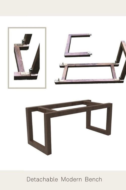 Sirohi Gulmohar Cotton Wooden Bench