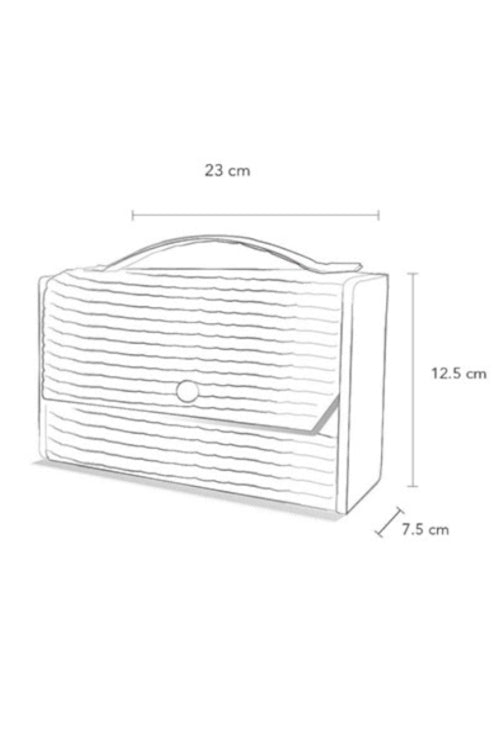 Ocean Floss Box Clutch -Changeable Sleeve Set
