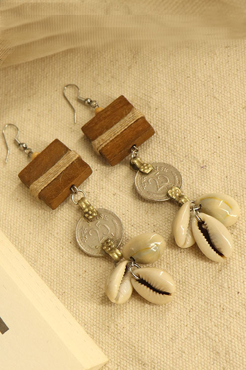 Whebyabira-Wood-&-Coin-Earring