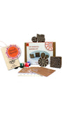 POTLI Handmade Wooden Block Print Craft Kit - DIY Rangoli making kit