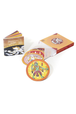 POTLI Handmade Ganjifa Cards Online Abridged Set Of 5 Ganjifa Game Cards
