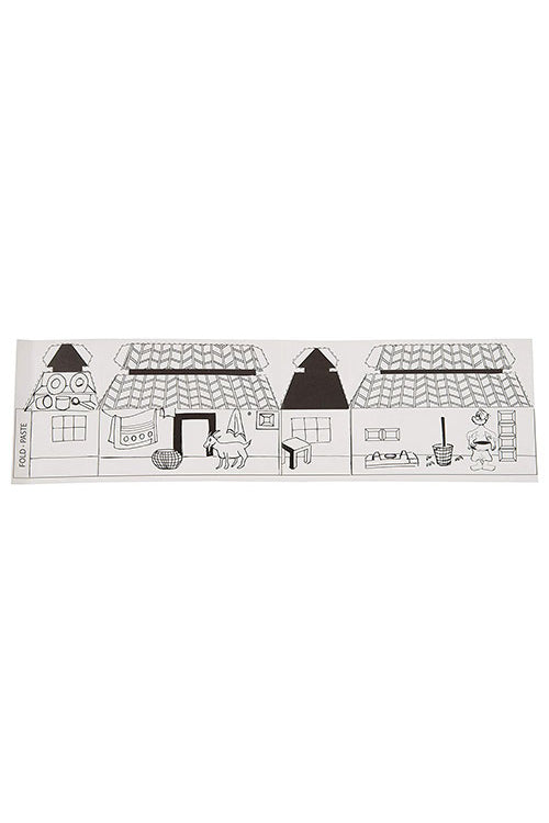 Potli Educational Colouring Kit For our Young Architects DIY kit  (Mud Huts of Jharkhand)