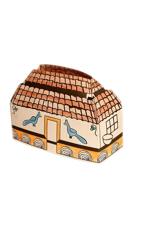 Educational Colouring Kit For our Young Architects DIY kit  (Mud Huts of Jharkhand)