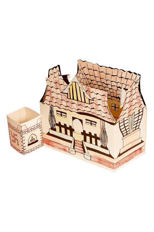 Potli Educational Colouring Kit For our Young Architects DIY kit (Nalluketu of Kerala