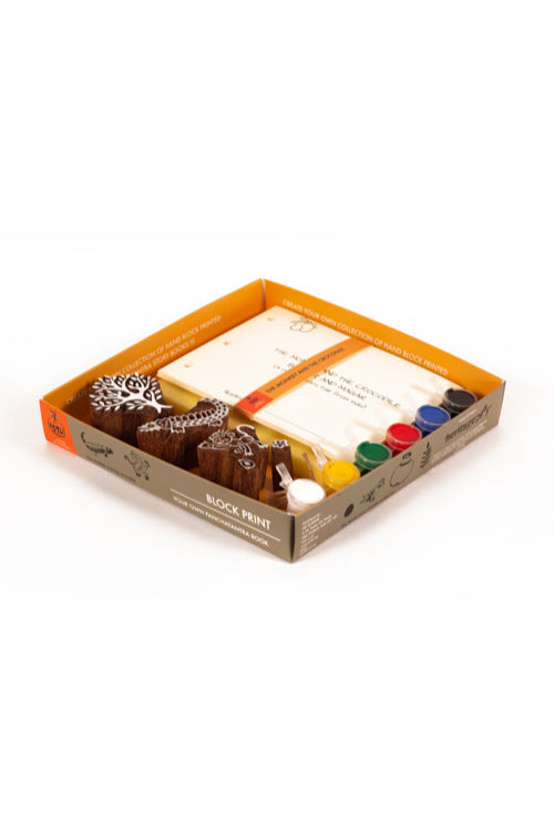 DIY Panchatantra Block Print Kit - Magar aur Bandar