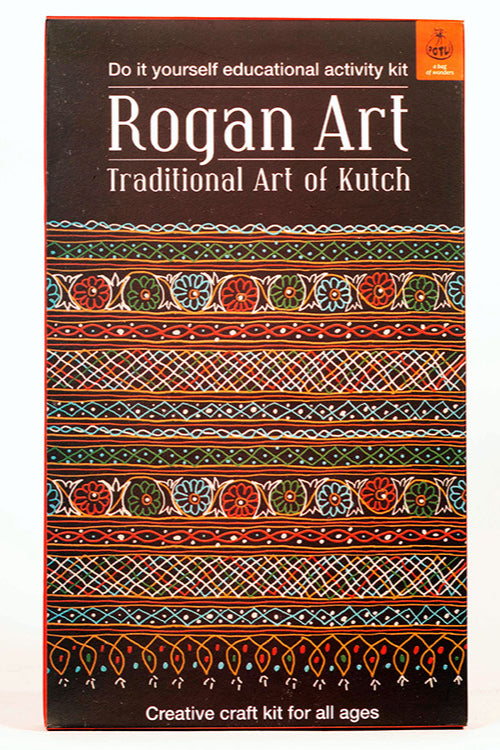 Potli DIY Educational Colouring Kit - Rogan Art of Kutch For Young Artists (5 Years+)