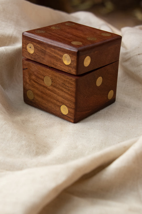 Handcrafted Wooden Dice-In Dice Game
