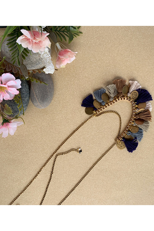 Dhaaga Hazelnut Box Chain Necklace