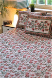 Sootisyahi 'Sangam' Handblock Printed Cotton Bedsheet