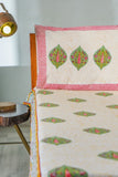 Soootisyahi 'Essence Of Color' Handblock Printed Cotton Bedsheet