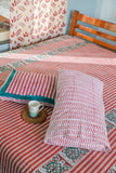 Sootisyahi 'Traditional Environs' Handblock Printed Cotton Bedsheet
